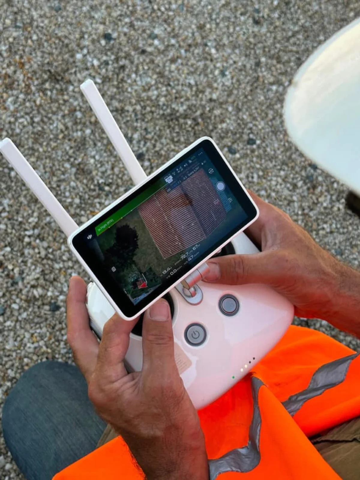 Inspection toiture drone